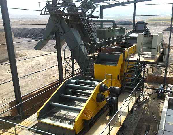 滕州洗煤机械实物图